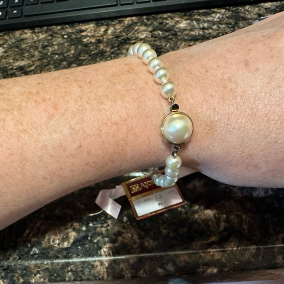 Majorica pearl bracelet - Picture 6 of 7